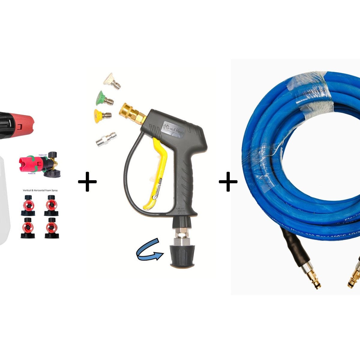 Hose , Short Trigger Gun & Foam Lance Kit Directhoses