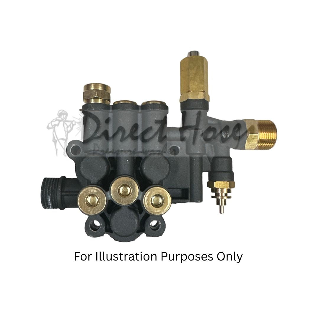 ALL BLACK 9 Pump Head Manifold NS