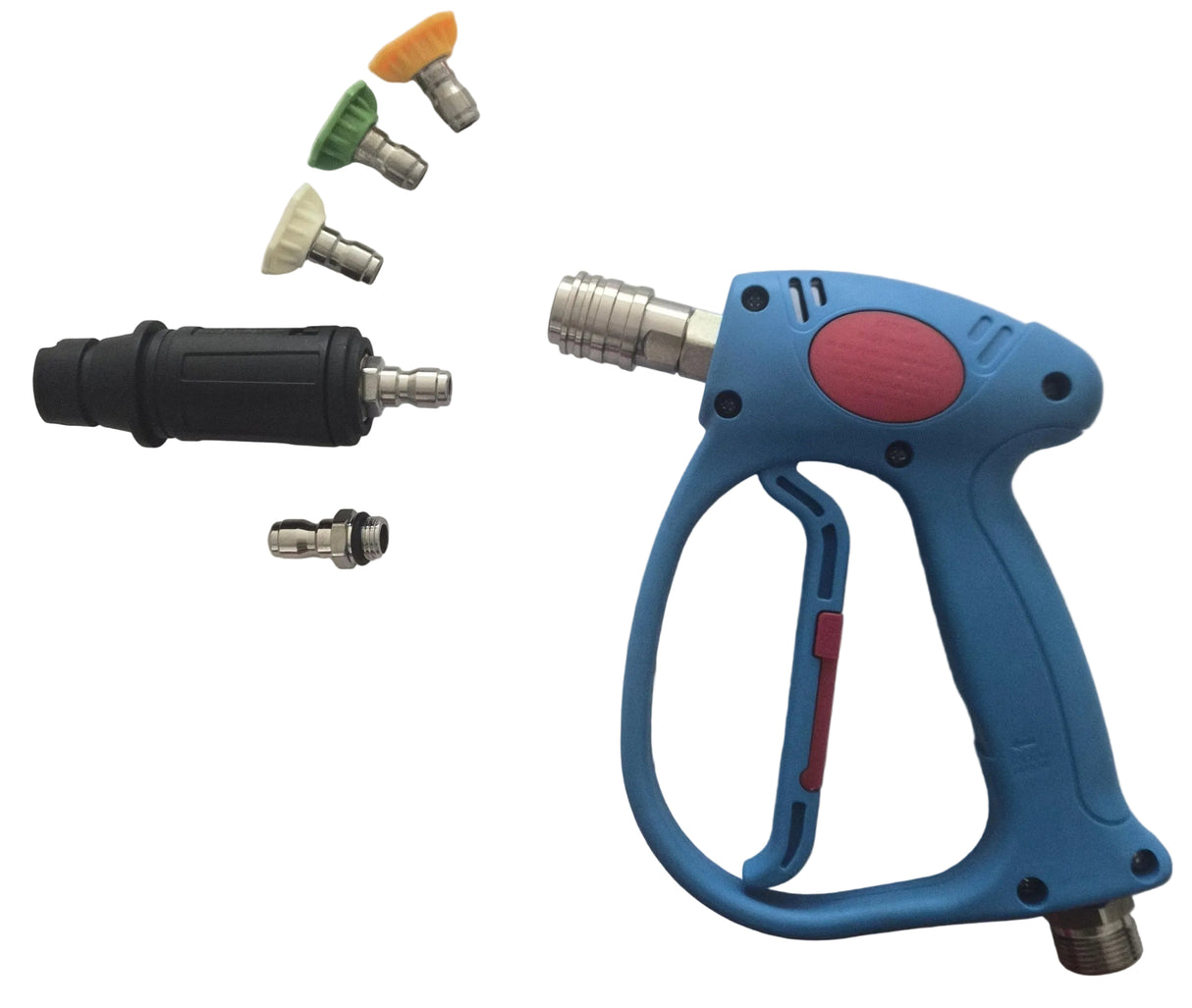 Grey 7 (Industrial/Commercial) HOSE REEL PACK Rubber Wire Reinforced Hose & Detailers pack