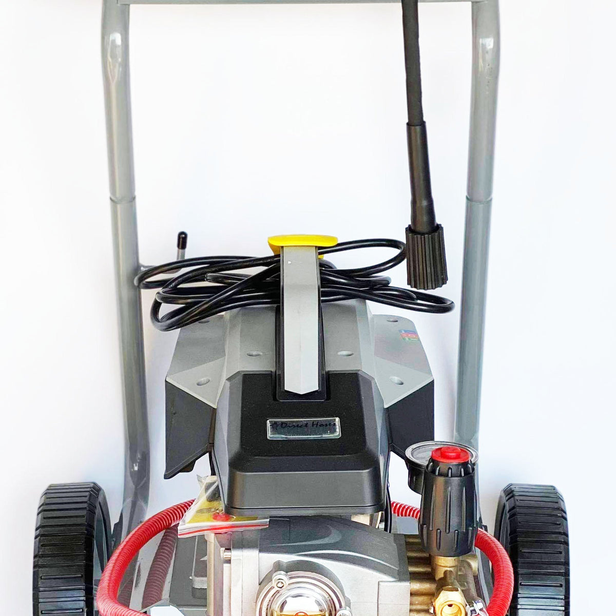 Grey 10 HOSE REEL PACK Rubber Wire Reinforced