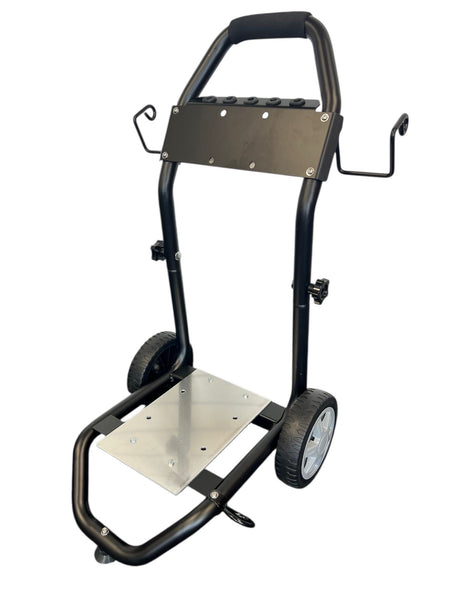 Grey 7 (Industrial/Commercial) Trolley Detailers kit with rubber wire reinforced hose