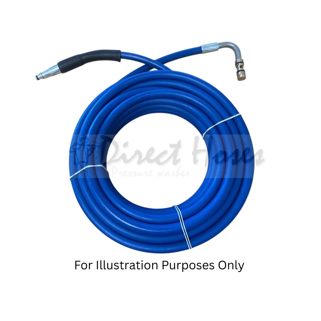 Stihl RE 129 Plus replacement Rubber FLEXIWASH hose Quick fit trigger 90 degree hose reel connection