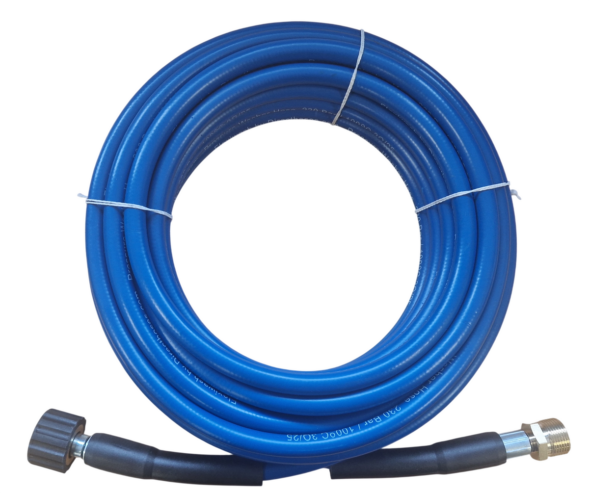 Kranzle style extension Rubber Hose Screw type