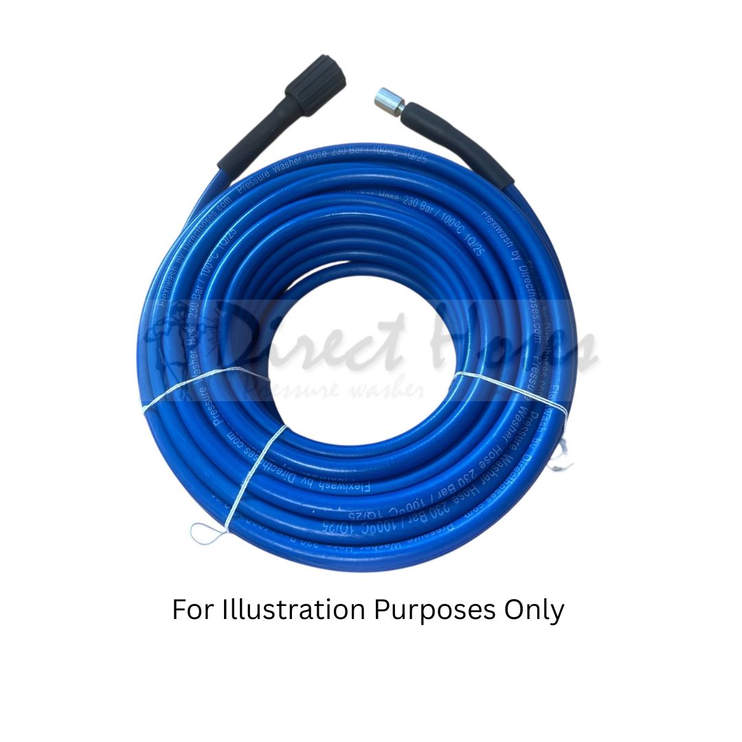 MacAllister Mac1-3 Pressure Washer Replacement Rubber Hose BD 22 / push fit