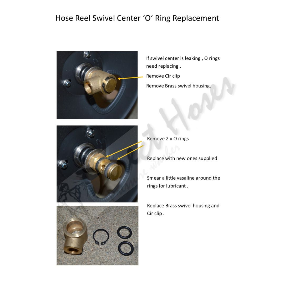 Manual Hose Reel 'O' ring sets