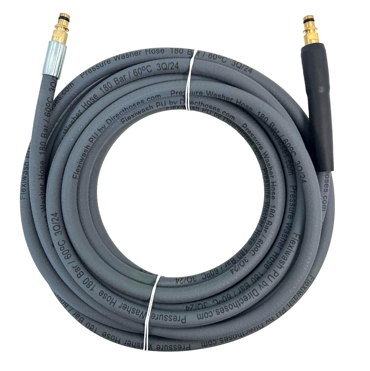 Karcher style replacement Flexiwash PU Hose Quick Fit connections Super Flexible Hose reel models