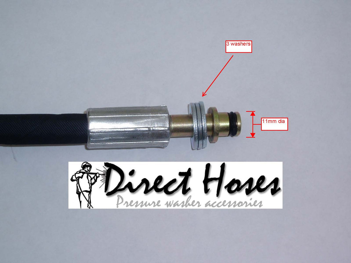 15m Manual Hose Reel complete with hose For Karcher 'HD' Series Pressure Washers