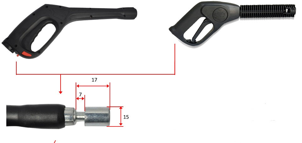 Manual Hose Reel complete with hose For Bosch Aquatak Pressure Washers