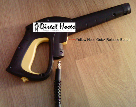 Karcher style Rubber EXTENSION Hose Quick Fit trigger, Quick fit machine