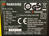 Lidl Parkside PHD 110 H3 Replacement FLEXIWASH PU Hose