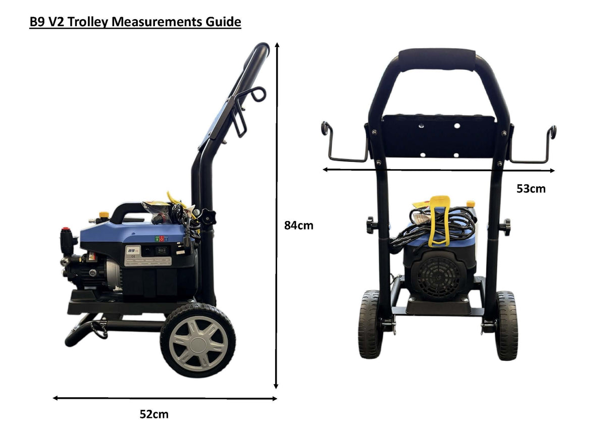 B9v2 (Domestic) Pressure Washer with Reel & Trolley Home & Garden Pack