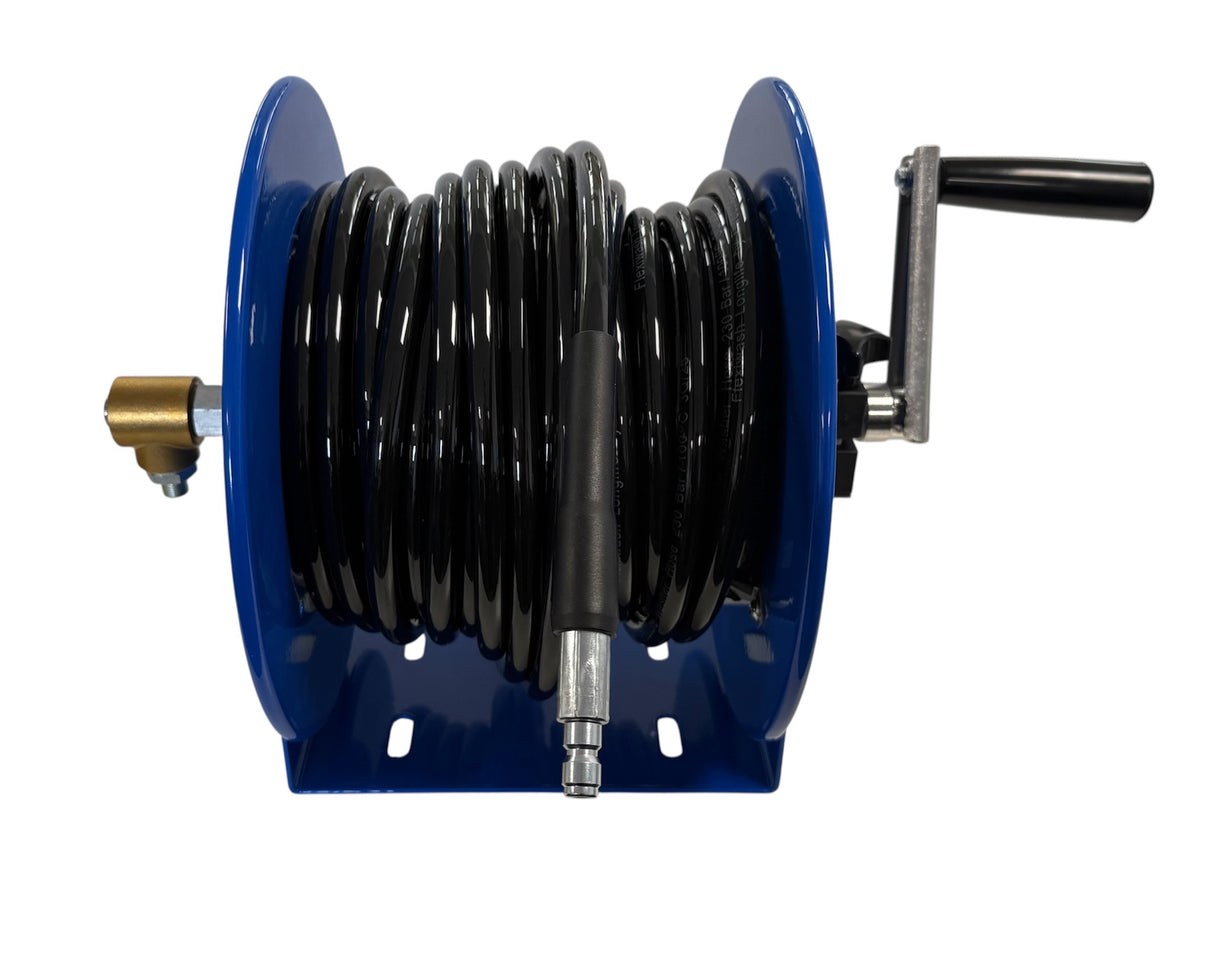 Manual Hose Reel complete with hose for Grey 7 & Grey 10 pressure washers