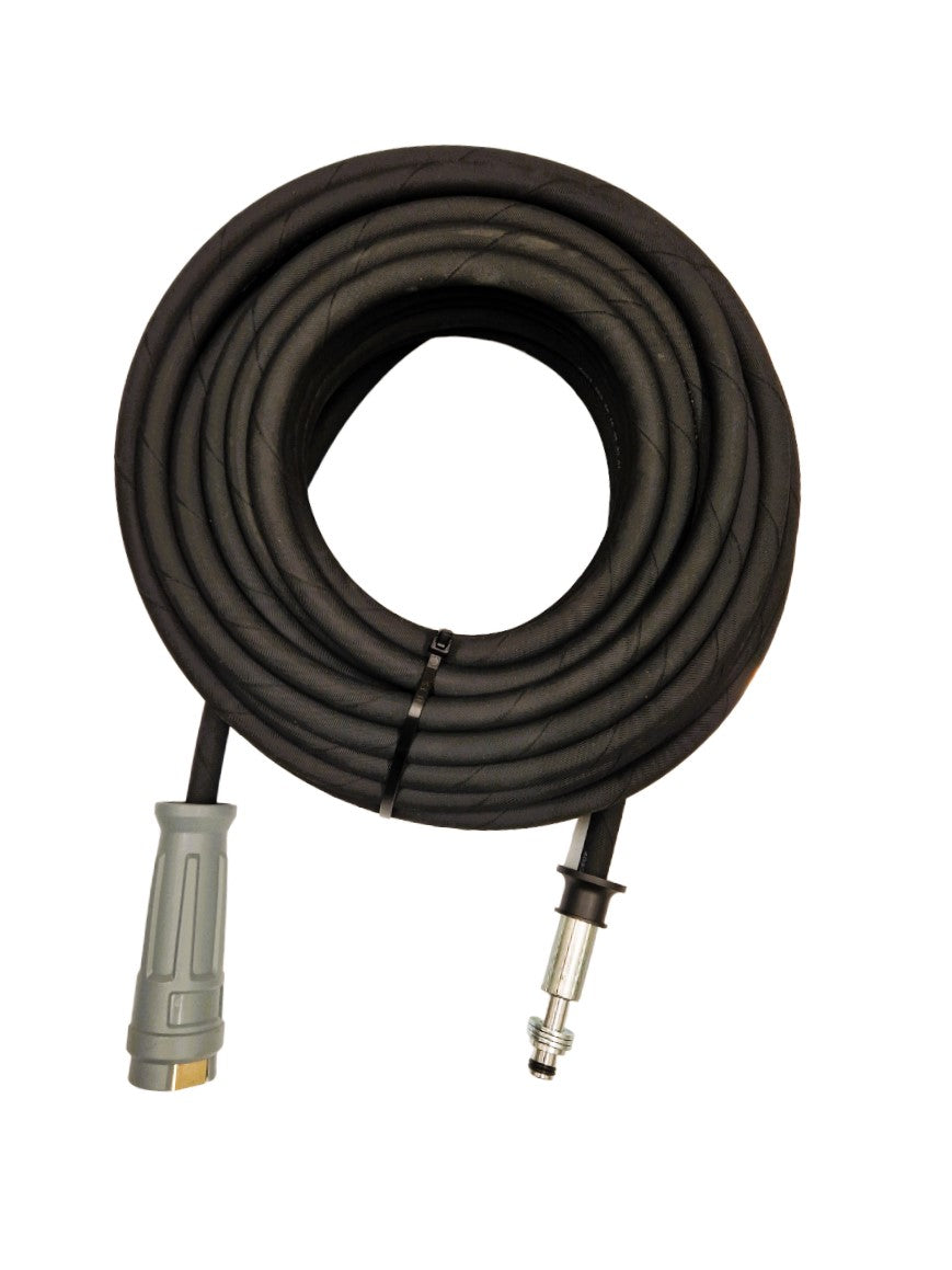 Karcher style HD/HDS Easyforce series rubber replacement hose (3 washer gun end)