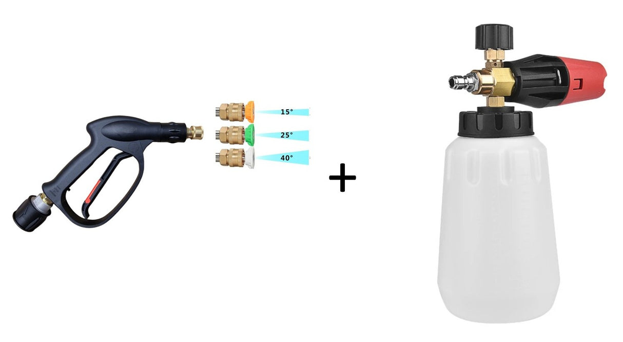 Aldi Ferrex Quick fit Short TK Trigger & Foam Lance kit c/w Quick fit Nozzles (check model number)
