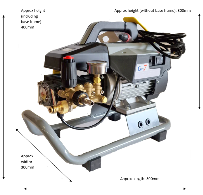 Grey 7 (Industrial/Commercial) Pressure washer only