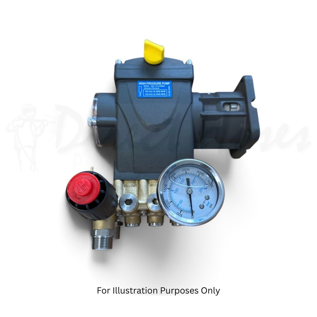 Grey 7 & 10 Industrial Pressure Washer Full Service Kit & Pump complete
