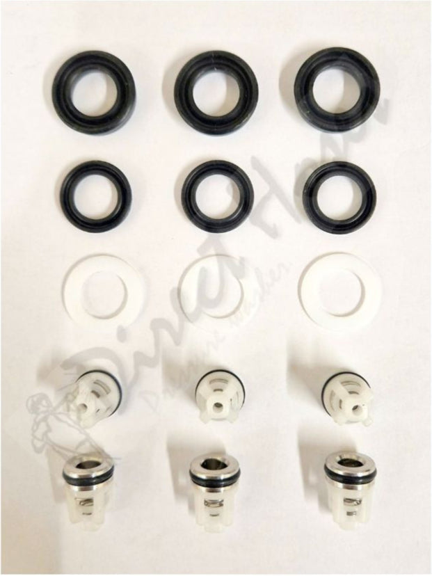 Grey 7 & 10 Valve & Seal kits Set ( 6 )