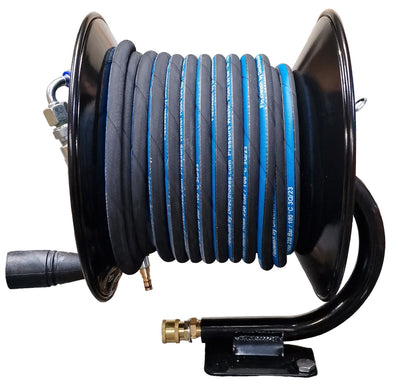 20m Manual Hose Reel complete with hose For Nilfisk Pressure Washers 'D & E' Model range