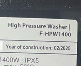 Aldi Ferrex 1400w  Electric Pressure Washer F-HPW1400 Replacement FLEXIWASH PU Hose