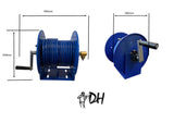 Manual Hose Reel complete with hose For Bosch AQT Pressure Washers & Short Stubby Trigger Gun plus nozzles