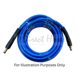 Karcher style replacement Rubber Flexiwash Hose Quick Fit connections