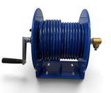 Manual Hose Reel complete with hose For Bosch AQT Pressure Washers & Short Stubby Trigger Gun plus nozzles