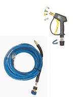 Nilfisk style 'C' series Rubber Replacement Hose Machine quick fit  and Short Trigger with Quick fit Nozzles
