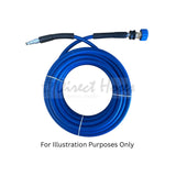 Nilfisk style replacement Rubber hose Quick fit trigger , quick fit machine connection