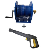 Manual Hose Reel complete with hose For Karcher 'K' Series Pressure Washers complete with Trigger