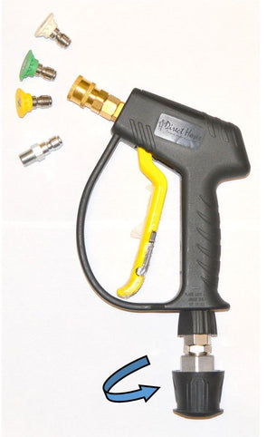 Macallister MPW1800-3 Quick fit Short Trigger with Quick fit Nozzles