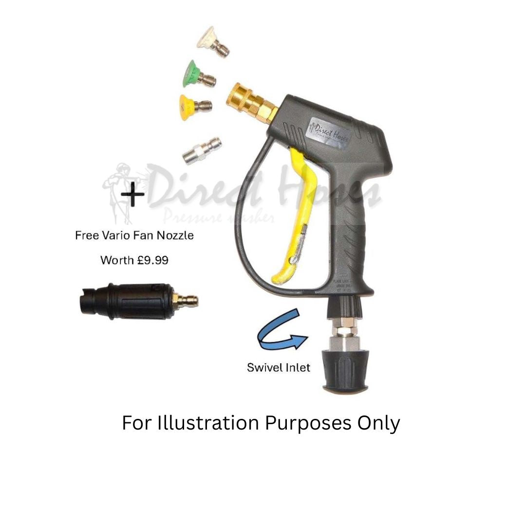 Nilfisk 'C' 'D' & 'E' series Quick fit Short Trigger with Quick fit Nozzles