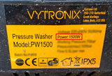 Vytronix PW1500 (1500W) Pressure Washer Replacement Hose Flexible PU - Check Label