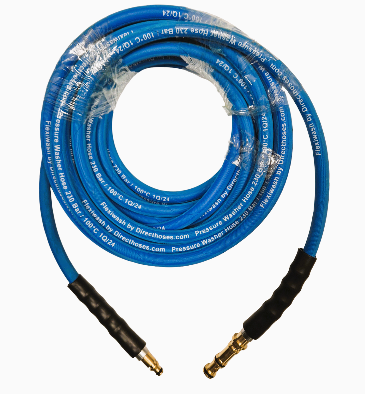 Nilfisk style replacement Rubber FLEXIWASH hose Quick fit trigger hose reel connection