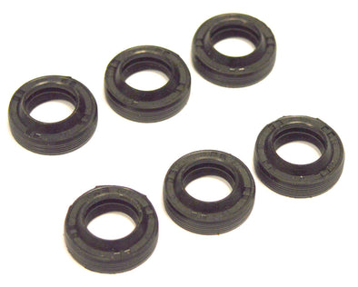 ALL BLACK 8 & 9 Piston Seal kits Set ( 6 )