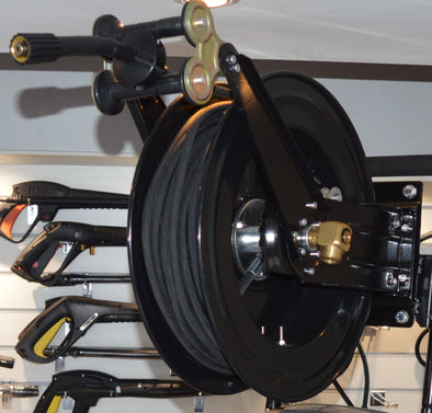 20m Retractable Hose Reel complete with hose for All Black 9, Grey 7, Grey 10, Grey 12 & OR11 pressure washers