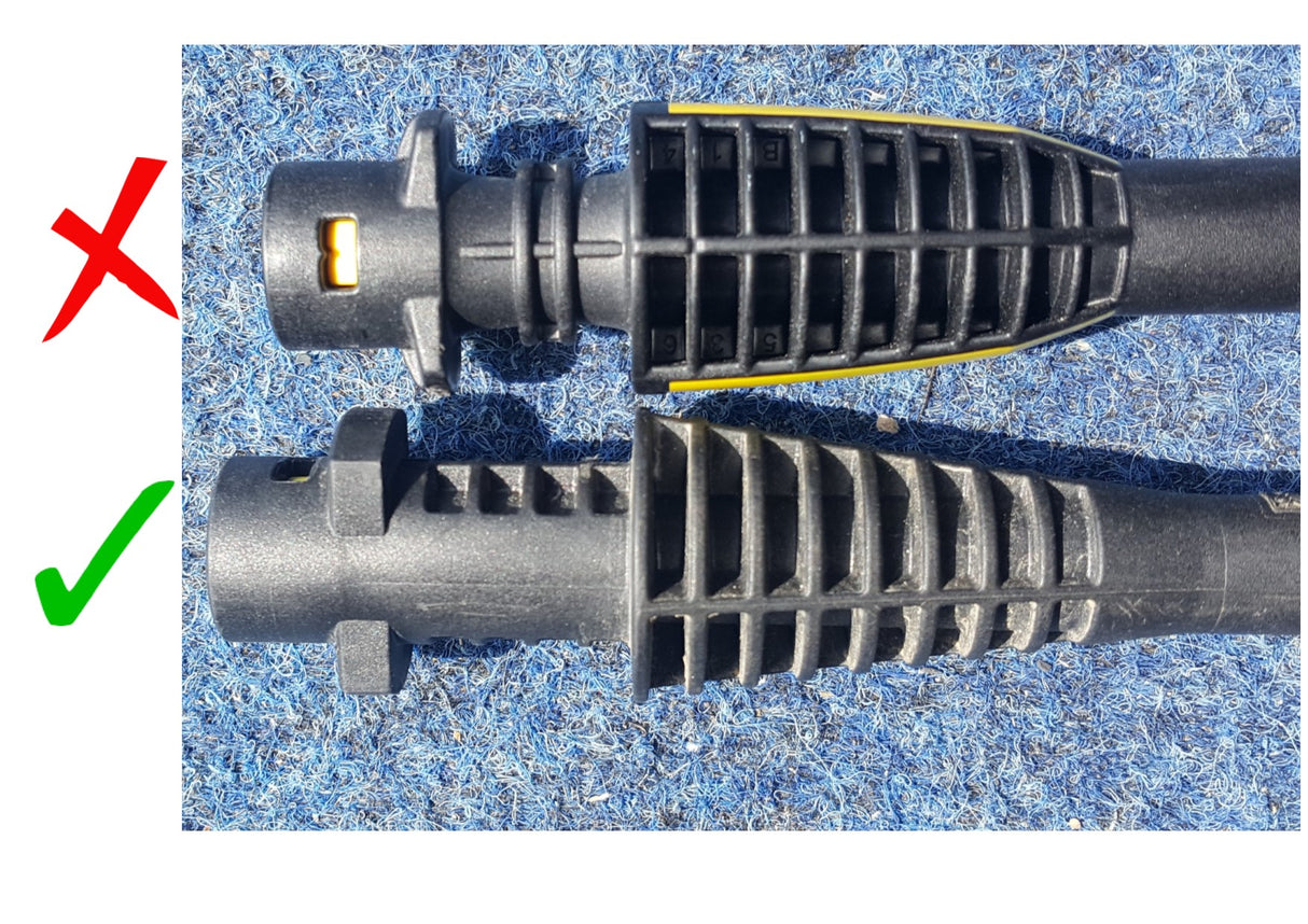 Karcher 'K' series bayonet adapter to quick connect