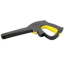 Karcher style replacement Rubber FLEXIWASH HOSE for Yellow 'C' Clip Trigger, screw fit on to machine